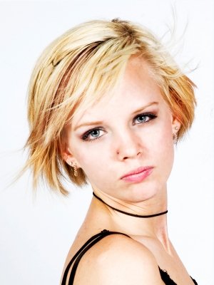 short hairstyles for fine hair pictures. A short hairstyle is usually a